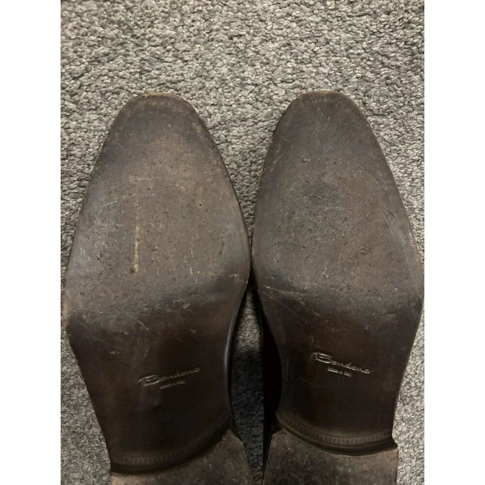 Bondeno Handmade Custom Oxford Dress Shoes Made in‎ Italy Leather *READ*
